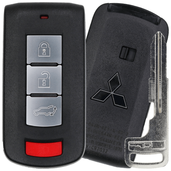 2017-2020 Mitsubishi 5-Button Smart Key Fob FCC OUC644M-KEY-N OUC644MKEYN Part number 8637B666 8637C817 (OEM)