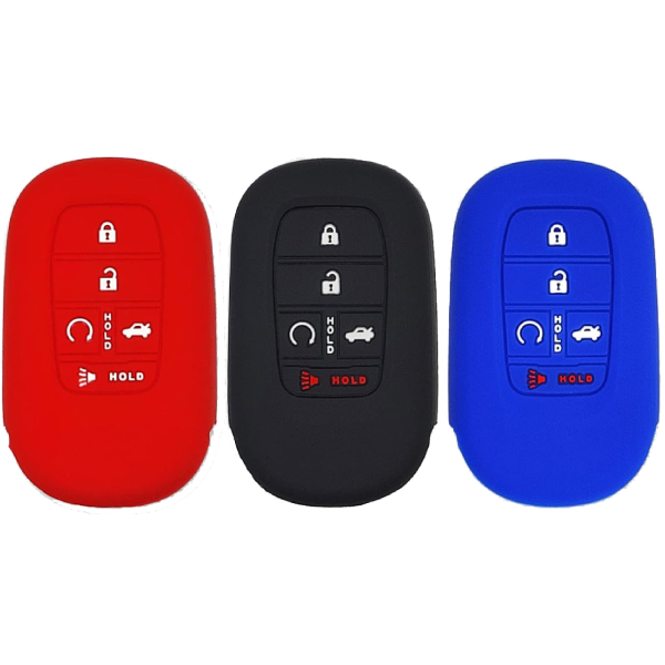 New Silicone Key Fob Cover for 2022 2023 2024 2025 Honda Civic Accord HR-V CR-V Sport SI EX EX-L Touring