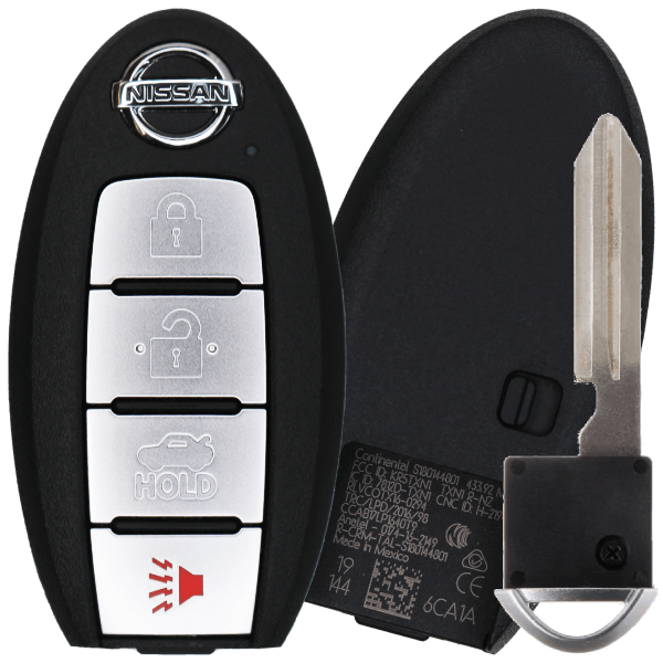 2007-2014 Nissan 4-Button Smart Key Fob FCC KR55WK49622 or KR55WK48903 Part number 285E3-JA05A 285E3JA05A 285E3-9N07A 285E39N07A 285E3-JA02A 285E3JA02A (OEM)