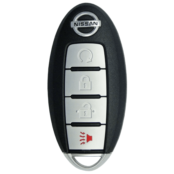 Nissan-4-Button-Proximity-Smart-Key-Fcc-KR5S180144106-Pn-285E3-6FL2B-2.png 2017-2018 Nissan 4-Button Smart Key Fob FCC KR5S180144106 Part number 285E3-6FL2A 285E36FL2A 285E3-6FL2B 285E36FL2B (OEM) - Image 1