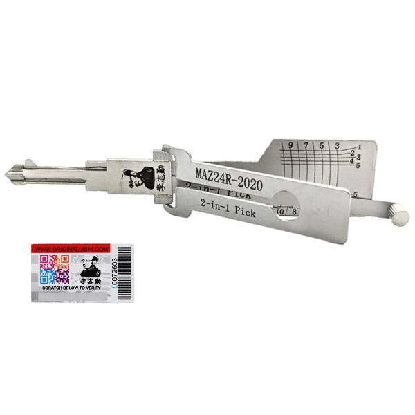 ORIGINAL LISHI - MAZR Mazda 2020+ 2-In-1 Pick & Decoder 10-Cut Door Boot