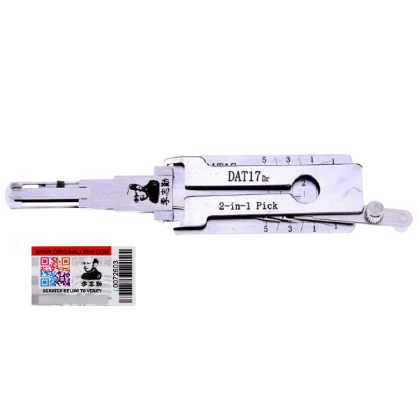 Original Lishi Dat17 Subaru 10-Cut 2 in 1 Pick & Decoder