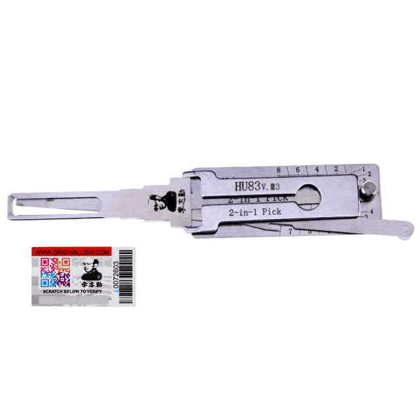 Original Lishi HU83 V.3 2 In 1 Decoder And Pick For Citroen Peugeot