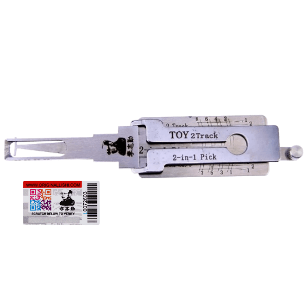 Original Lishi TOY2T Toyota Lexus 80K 2 In 1 Pick Door Trunk