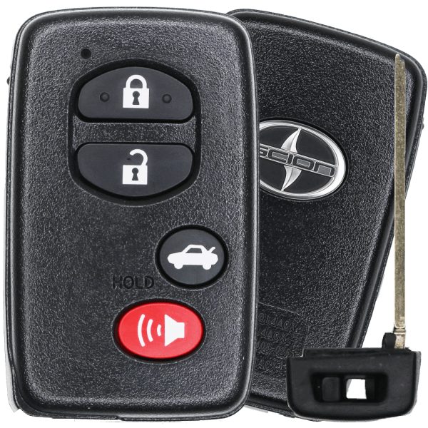 2013-2016 Scion 4-Button Smart Key Fob FCC HYQ14ACX (GNE Board) Part number SU003-04643 (OEM)