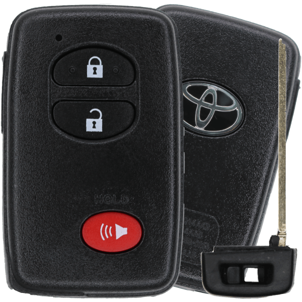2011-2012 Toyota 3-Button Smart Key Fob FCC HYQ14AAB (3370 Board) Part number 89904-47430 (OEM)