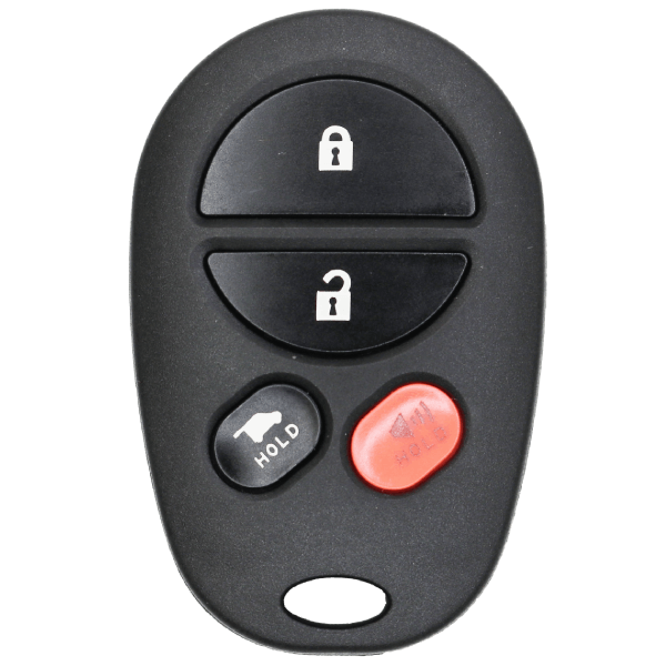 Toyota 4 Button Keyless Entry Remote Fcc GQ43VT20T Pn 89742-0C040