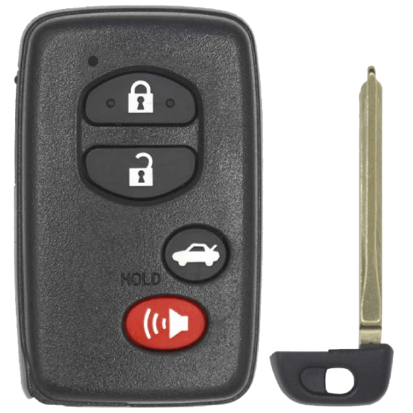 2006-2010 Toyota 4-Button Smart Key Fob FCC HYQ14AAB Board 0140 Part number 89904-06041 (AFTERMARKET)