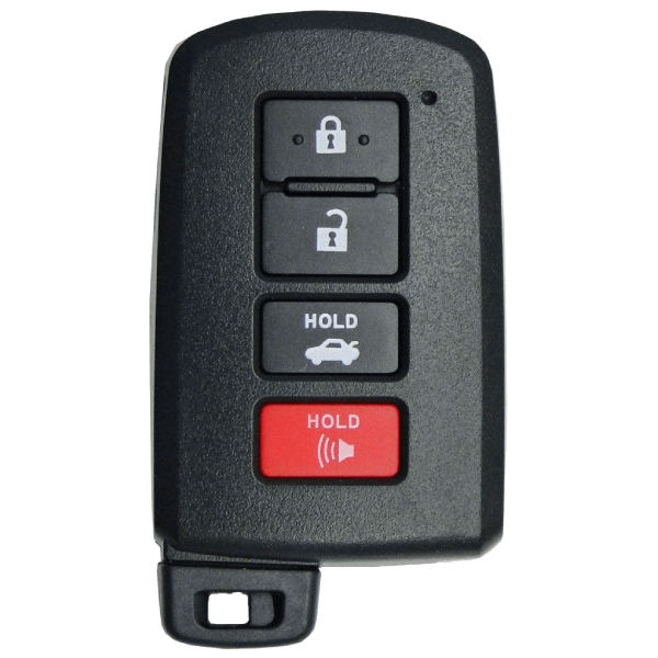 Toyota-4-Button-Proximity-Smart-Key-Fcc-HYQ14FBA-G-Board-Pn-89904-06140-1.png 2012-2020 Toyota 4-Button Smart Key Fob FCC HYQ14FBA (G Board 0020) Part number 89904-06140 (AFTERMARKET) - Image 1