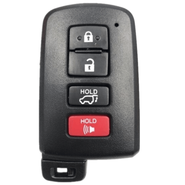 Toyota-4-Button-Proximity-Smart-Key-Fcc-HYQ14FBA-G-Board-Pn-89904-0R080-1.png 2013-2018 Toyota 4-Button Smart Key Fob FCC HYQ14FBA (G Board 0020) Part number 89904-0R080 (AFTERMARKET) - Image 1