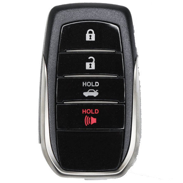 2016-2019 Toyota 4-Button Smart Key Fob FCC HYQ14FBA (AG Board 2110) Part number 89904-62020 (AFTERMARKET)