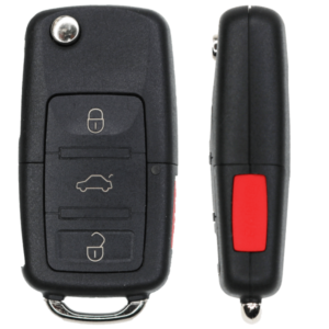 Volkswagen 4 Button Smart Prox Flip Key Fcc NBGFS93N Pn 5K0837202BJ