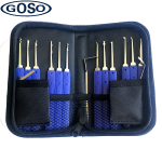 GOSO 12 Pcs Barrel Unlocking Lock Pick Set