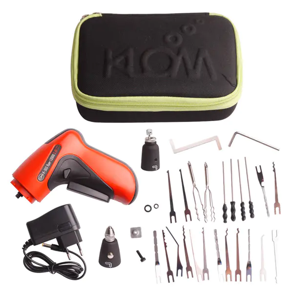 KLOM Electric Pick Gun with Carry Case & Tools KLOM Electric Pick Gun with Carry Case & Tools
