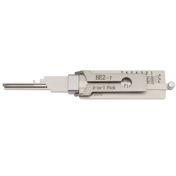 Lishi BE2 Best 7 Pin 2 In 1 Residential Pick