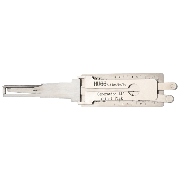 Lishi HU66 V.3 Twin Lifter 2 IN 1 Decoder And Pick For VAG