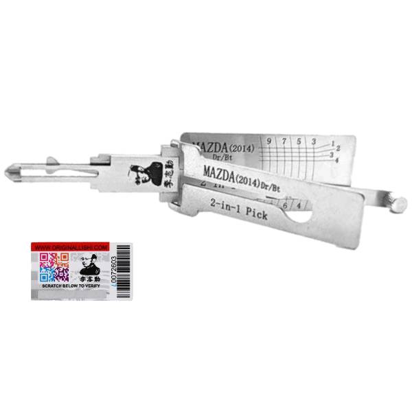 ORIGINAL LISHI - MAZ Mazda 2014+ 2-In-1 Pick & Decoder 10-Cut Door Trunk