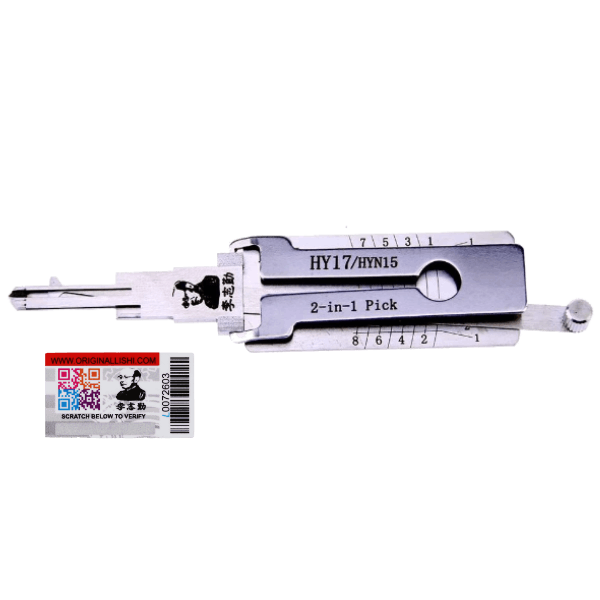 Lishi HY17 HYN14 Hyundai X269 2 In 1 Pick Door Trunk Anti Glare (K4L)