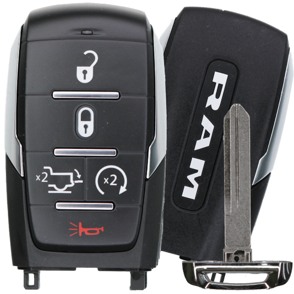 2019-2024 Dodge RAM 5-Button Smart Key Fob FCC OHT-4882056 Part number 68442909AB (OEM)