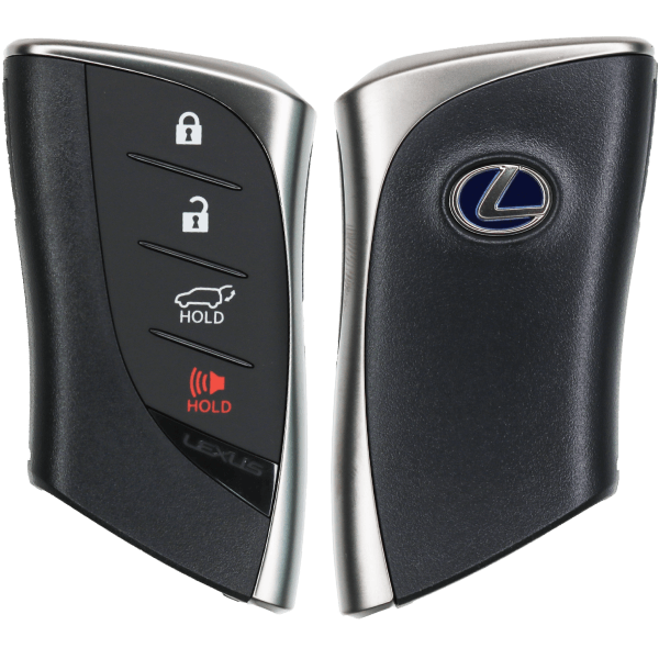2019-2021 Lexus UX200 UX250H 4 Button Smart Key Fob FCC HYQ14FBF Part number 8990H-76040 (OEM)