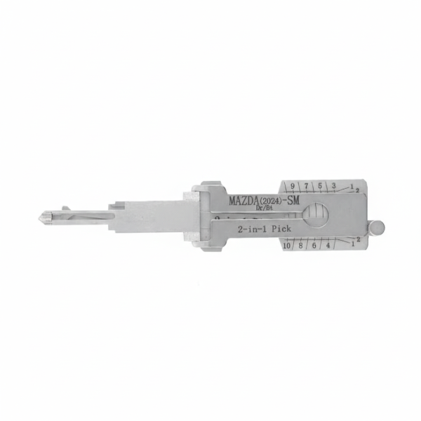 Lishi Mazda (2024)-SM for Mazda 2024+ 2-In-1 Pick Decoder 10 Cut Door