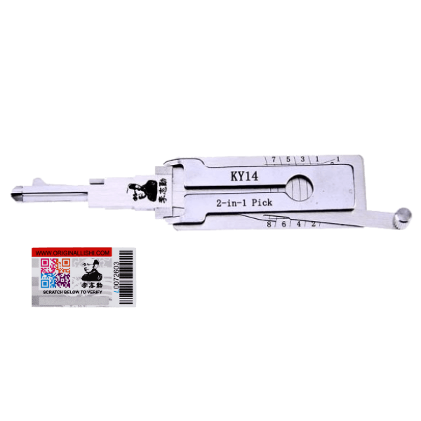 Original Lishi KY14 KIA 8 Cut 2 In 1 Pick And Decoder