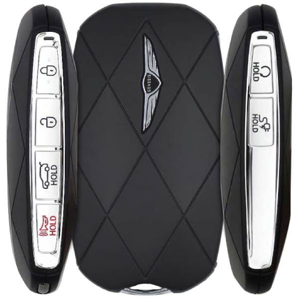 2022 Genesis GV60 6-Button Smart Key Fob Fcc TQ8-FOB-4P53M Part Number 95440-CU200 95440CU200 (OEM) 2022 Genesis GV60 6-Button Smart Key Fob Fcc TQ8-FOB-4P53M Part Number 95440-CU200 95440CU200 (OEM)
