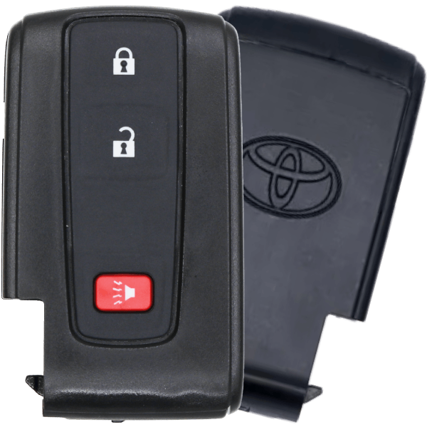 2004-2009 Toyota 3-Button Smart Key Fob FCC MOZB21TG Part number 89070-47180 Black LOGO (OEM)