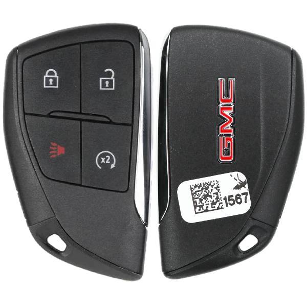 2023-2024 GMC Canyon Sierra 4-Button Smart Key Fob FCC YGOG21TB2 Part number 13530574 13560215 (OEM)