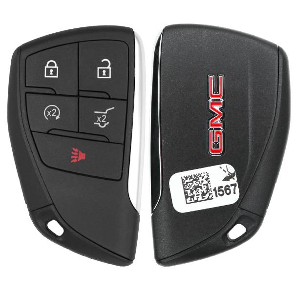2024-2027 GMC Acadia Terrain 5 Button Smart Key Fob FCC YGOG21TB2 Part number 13514344 13560218 (OEM)